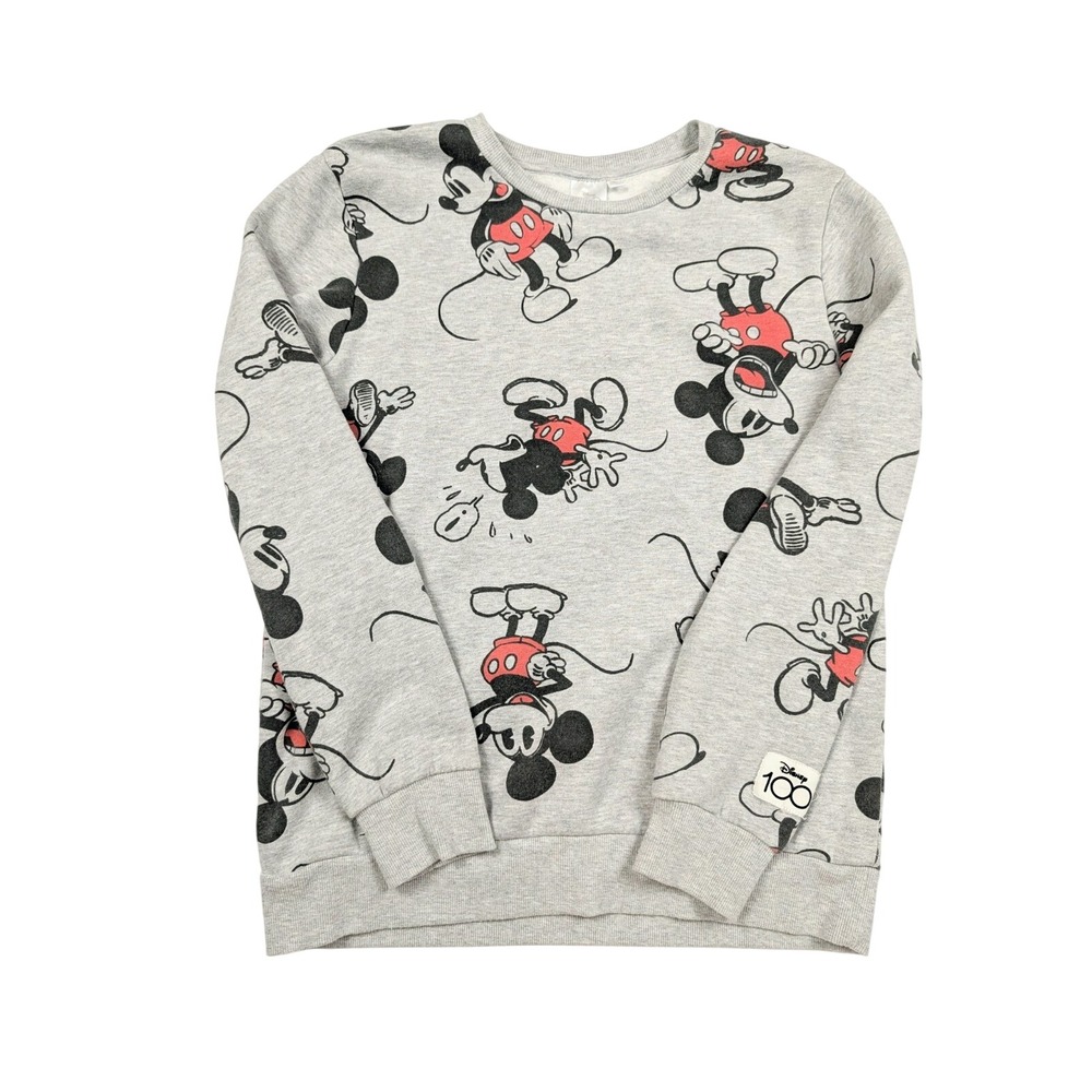 Disney 100 Retro Reimagined Cozy‎ Mickey Mouse Sweatshirt Unisex Adult Size M - Picture 2 of 6